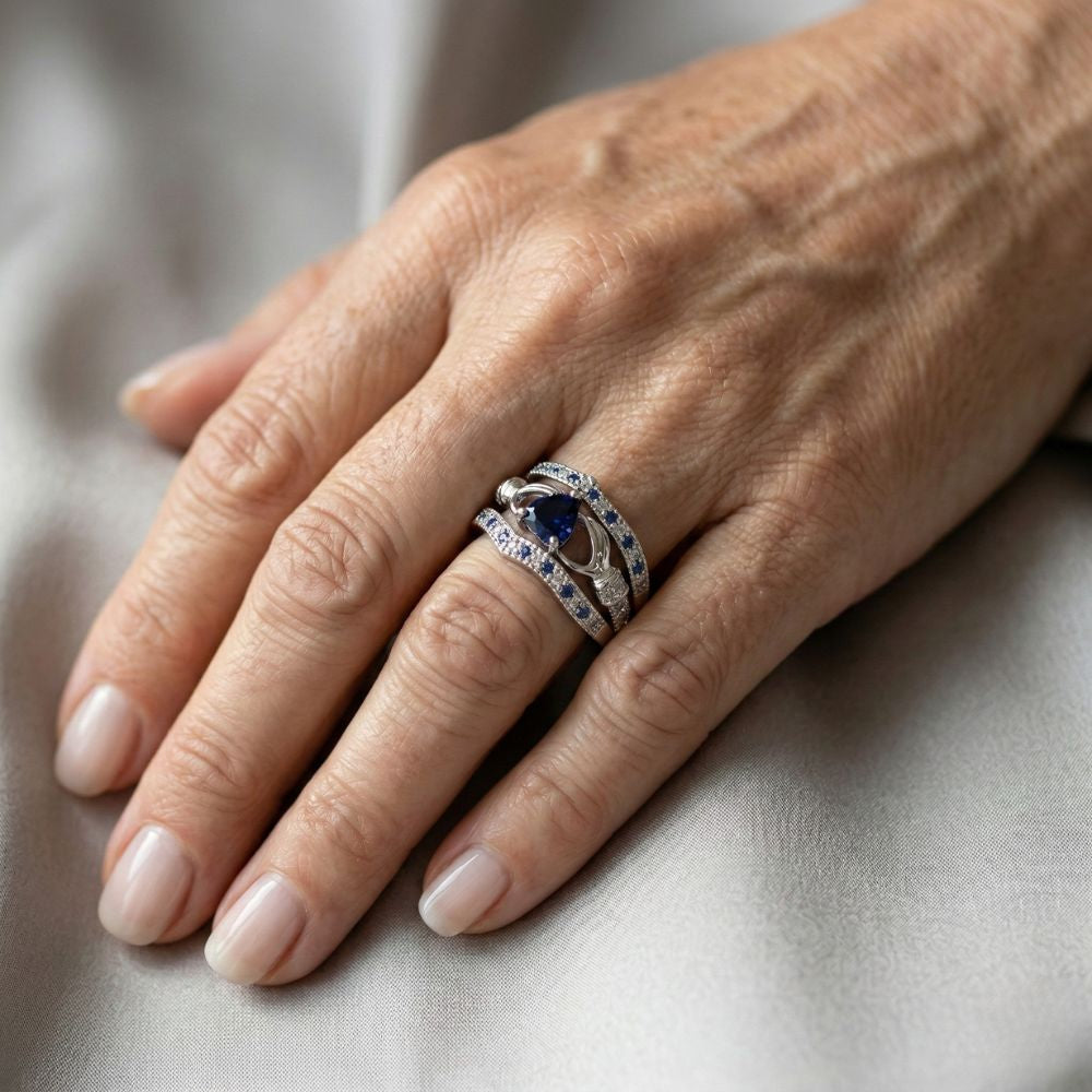 Liora | Sapphire Eternity Ring