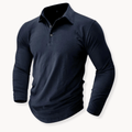Callan | Casual Long Sleeve Collared Polo