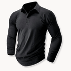 Callan | Casual Long Sleeve Collared Polo