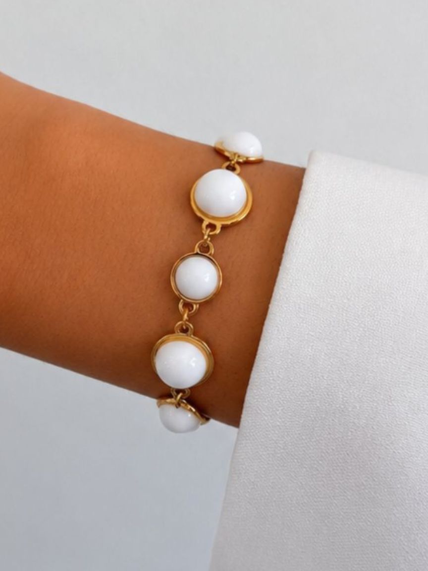 Zante White Bracelet