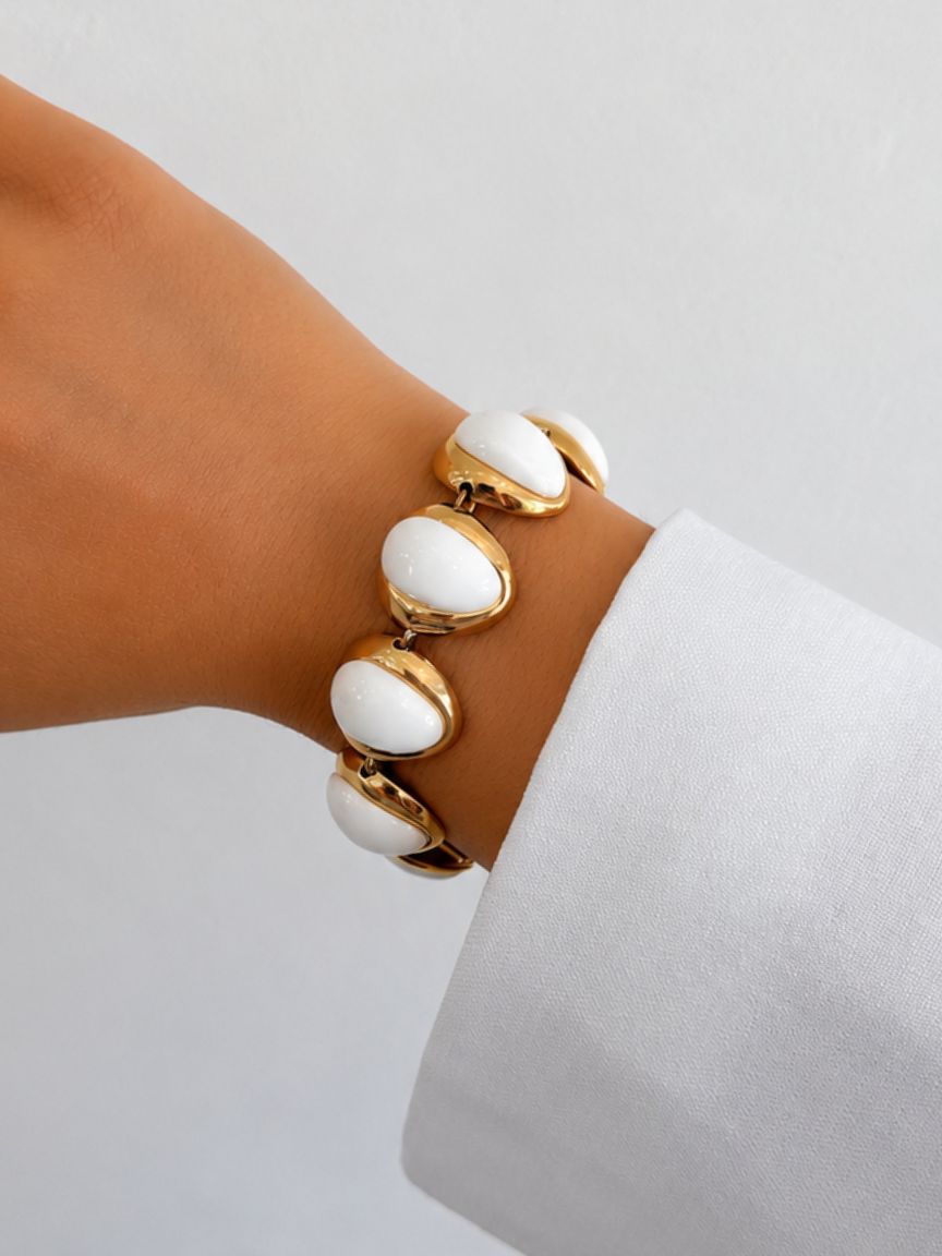 Minorca White Bracelet