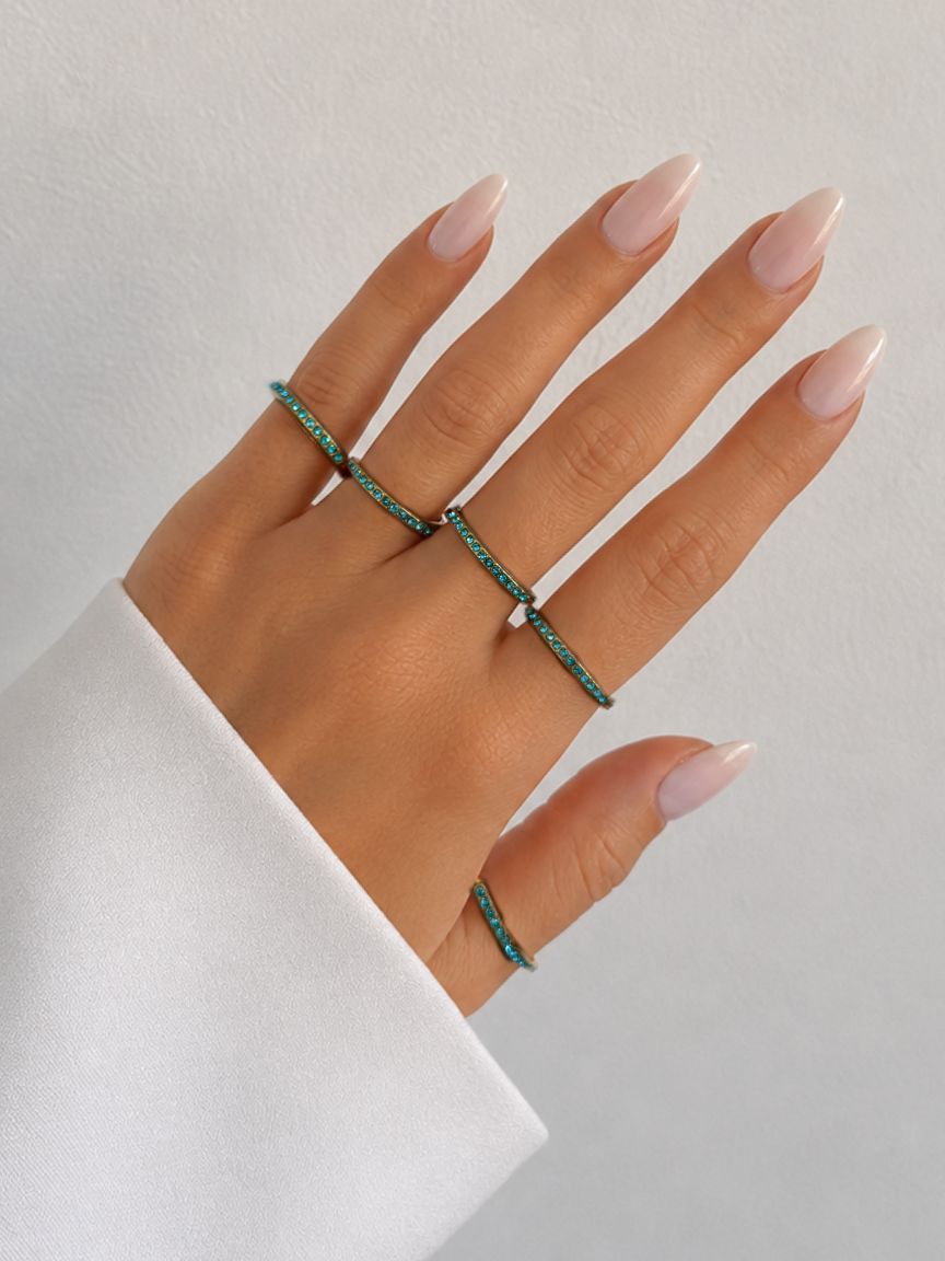 Set of 5 Lux Sky Rings