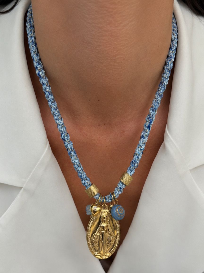 Jade Blue Necklace