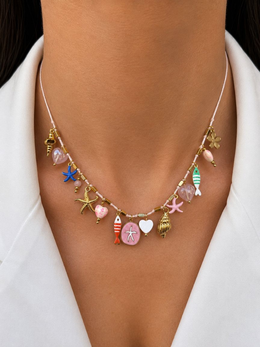 Venice Pink Necklace