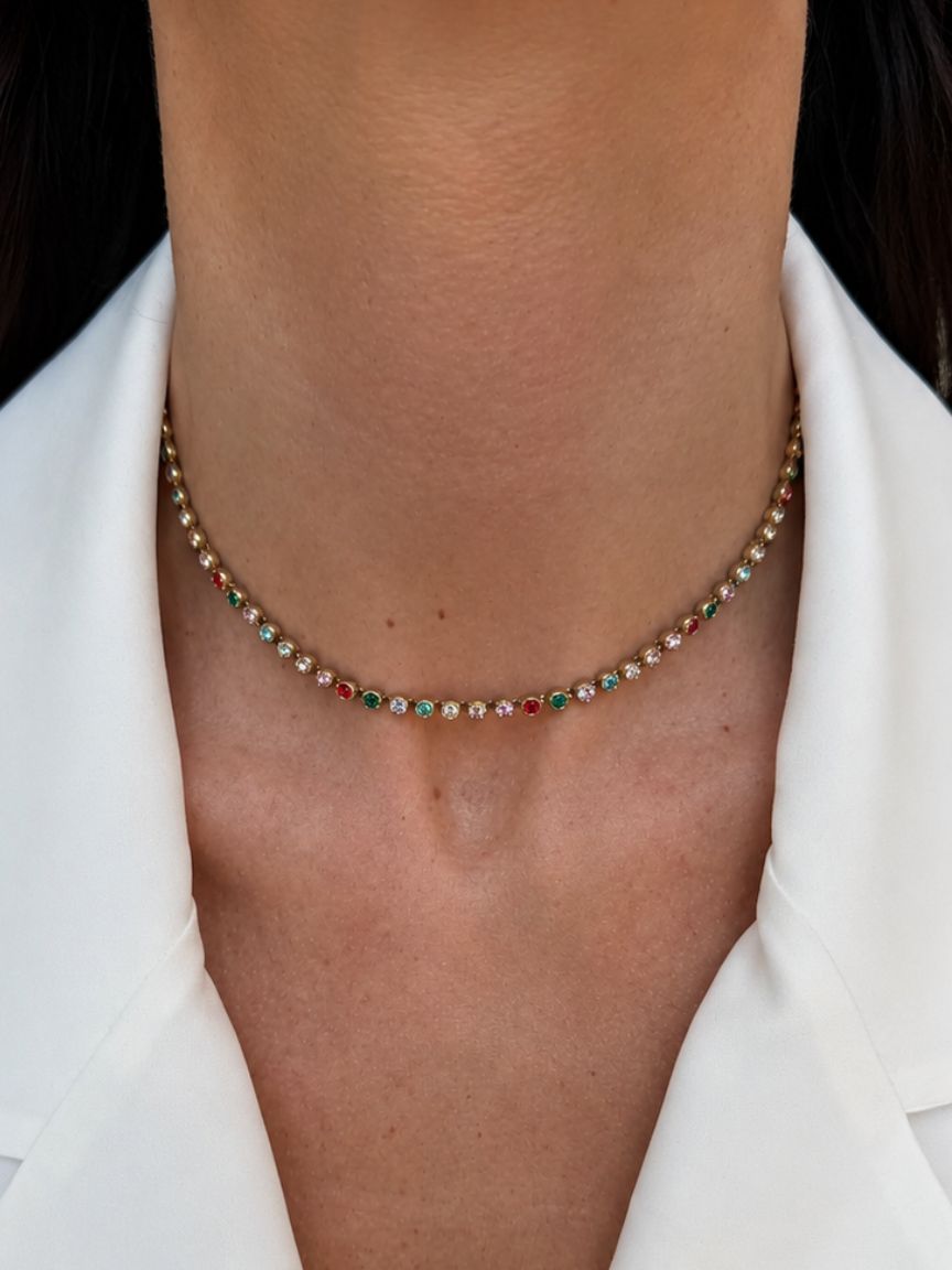 Mini Sydney Multicolor Necklace