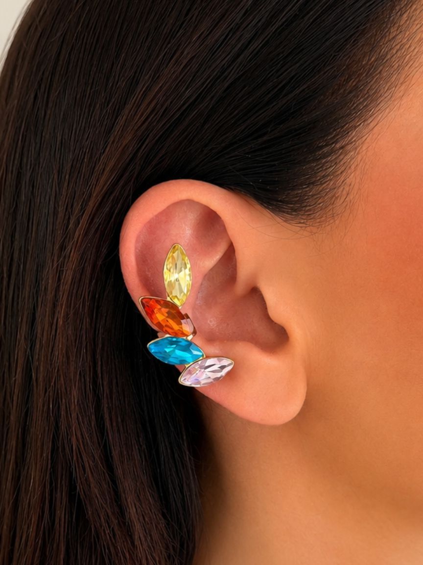 Malika Multicolor Earcuff