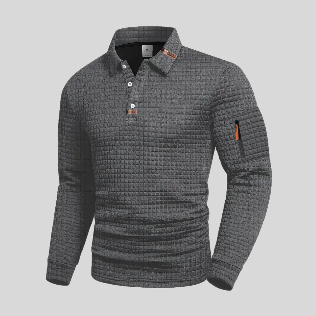 Lachlan | Classic Sleeve Pocket Polo Shirt