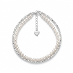 Signe | Mother of Pearl Double Bracelet