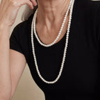 Effie | Timeless Double Pearl Necklace