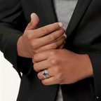 Saphira | Blue Sapphire Silver Ring