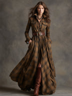 Harriet | Belted Shirt Dress