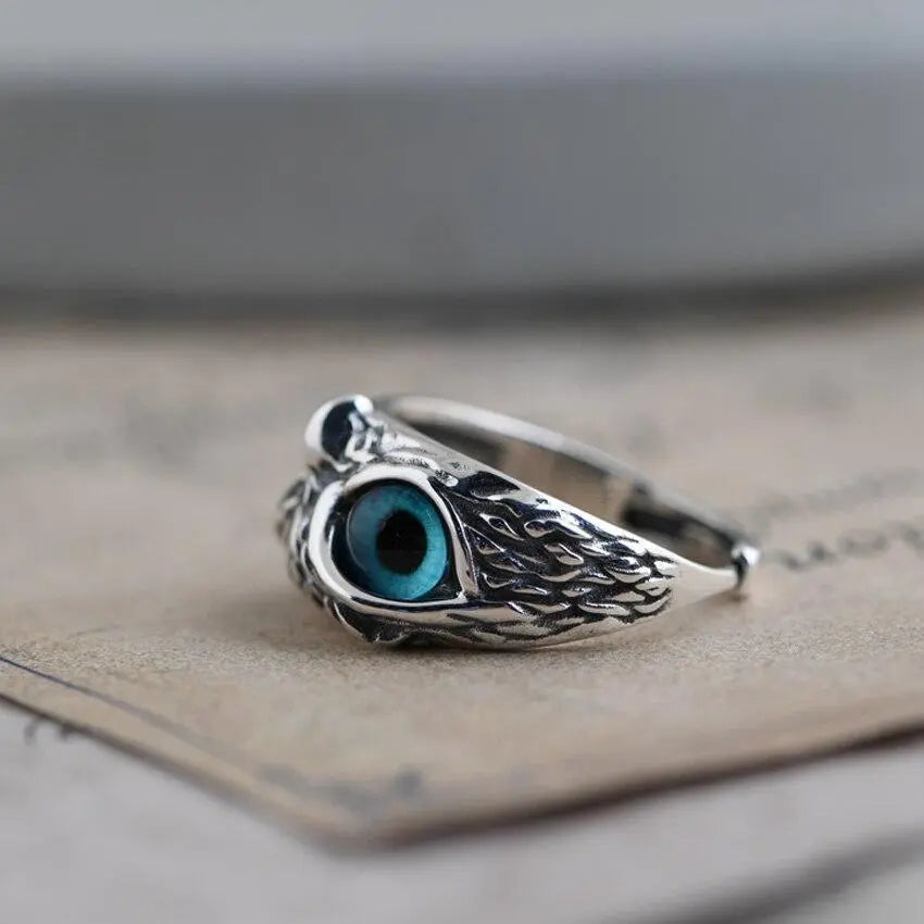 Athena | Lucky Owl Opal Ring
