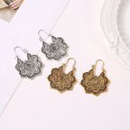 Lotus-Mandala Earrings