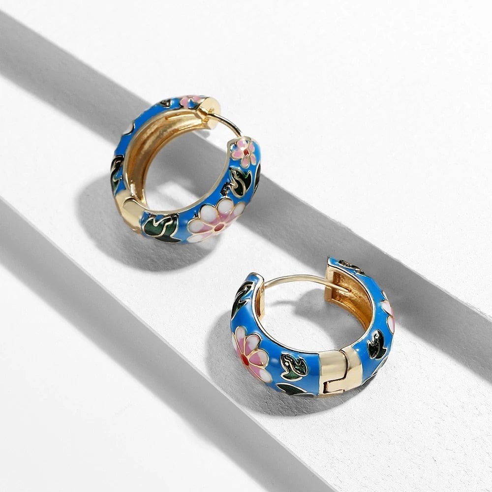 Luxurious Flower Earrings