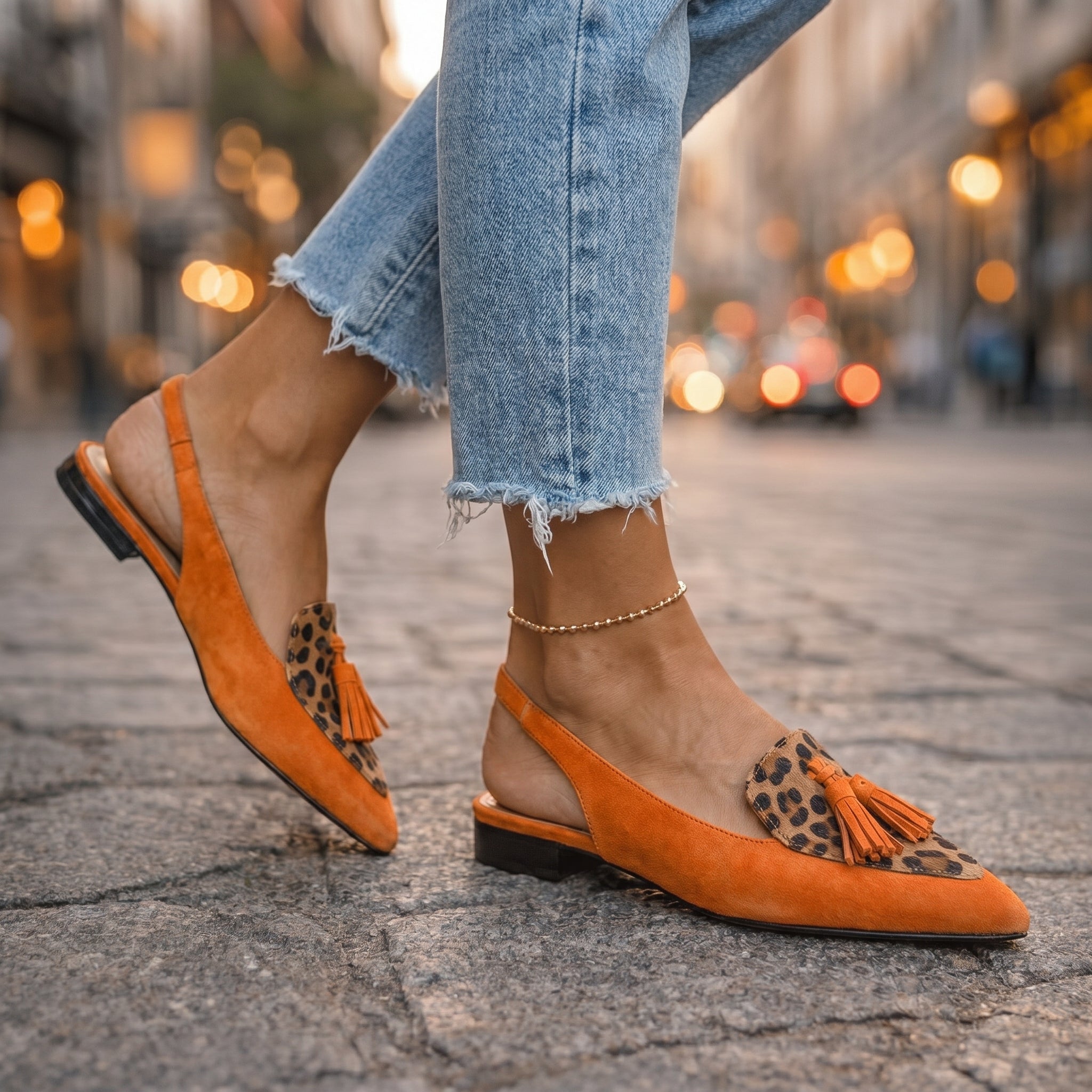 Winslow | Strappy Tassel Sandals