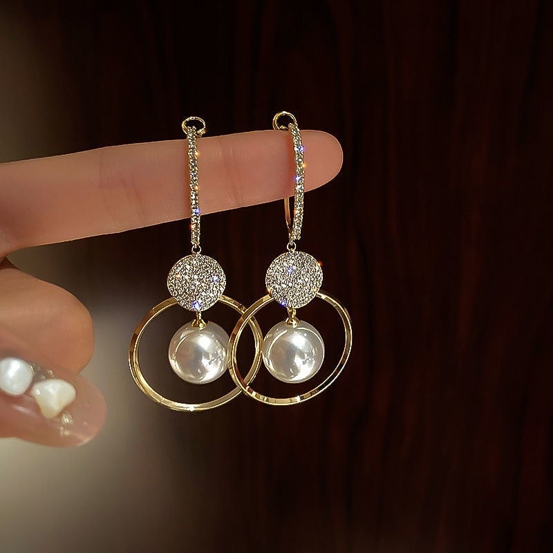 Mabel | Cultured Pearl Earrings
