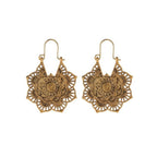 Lotus-Mandala Earrings