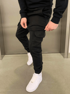 Malcolm | Sleek Tie-Waist Cargo Pants