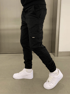 Malcolm | Sleek Tie-Waist Cargo Pants