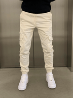 Malcolm | Sleek Tie-Waist Cargo Pants