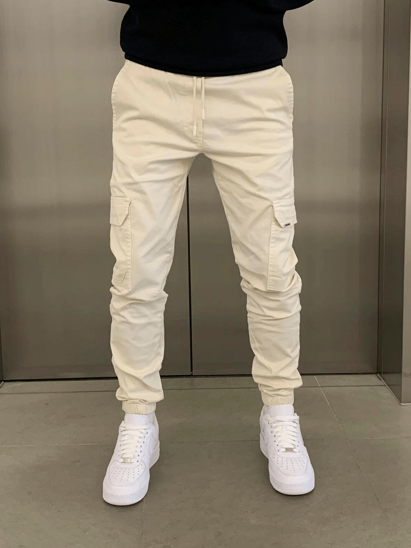 Malcolm | Sleek Tie-Waist Cargo Pants
