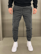 Malcolm | Sleek Tie-Waist Cargo Pants