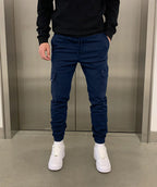 Malcolm | Sleek Tie-Waist Cargo Pants