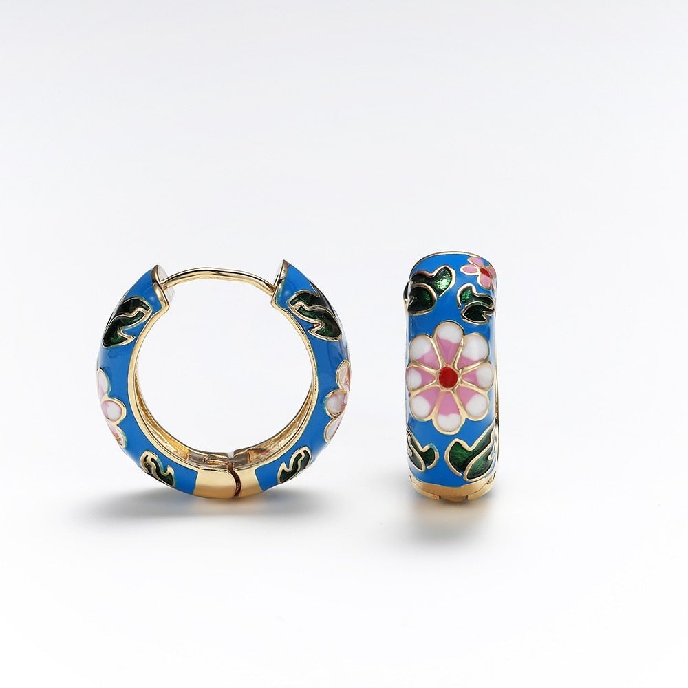 Luxurious Flower Earrings
