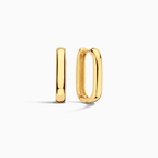 Bérénice | Gold Circle Hoop Earrings