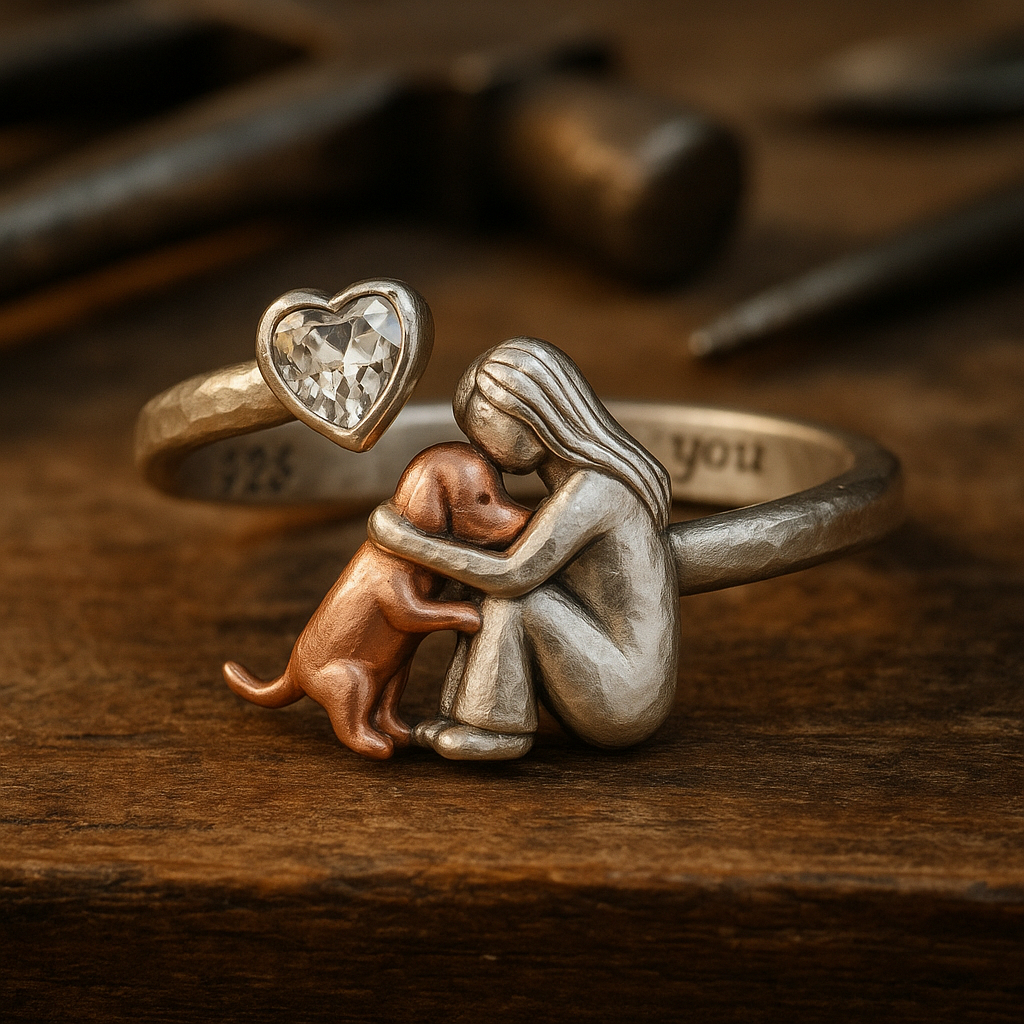 Dog Heart | Sterling Ring