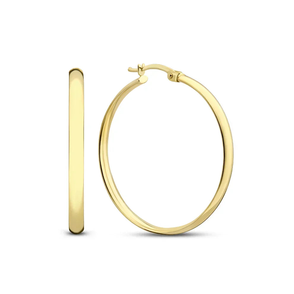 Sabrina | Gold Statement Earrings