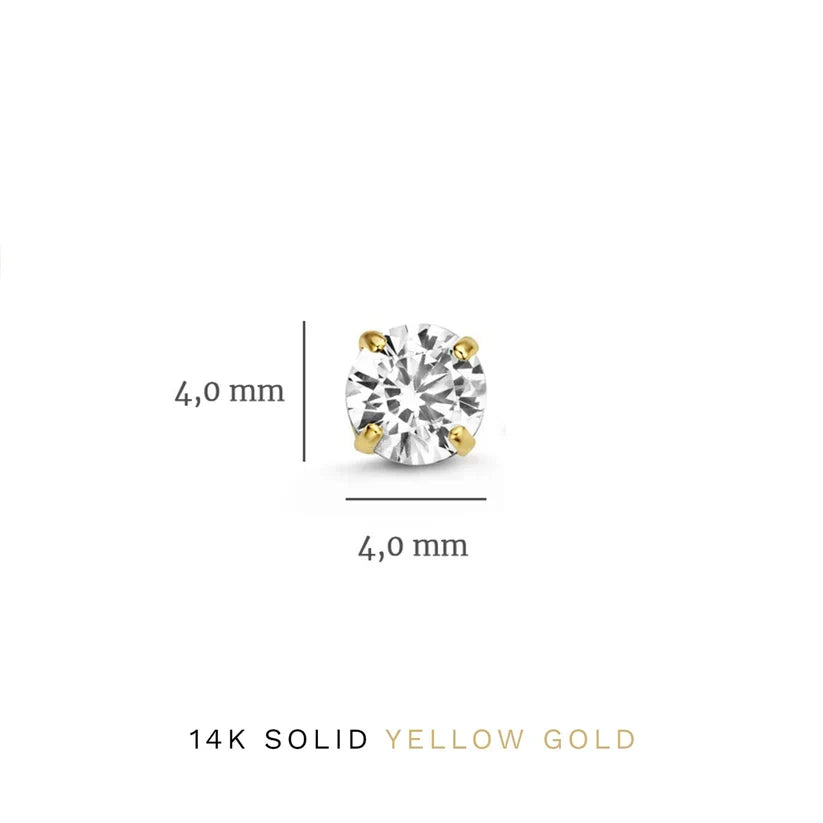 Ophélie | Gold Stone Earring Set