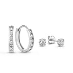 Ophélie | Gold Stone Earring Set