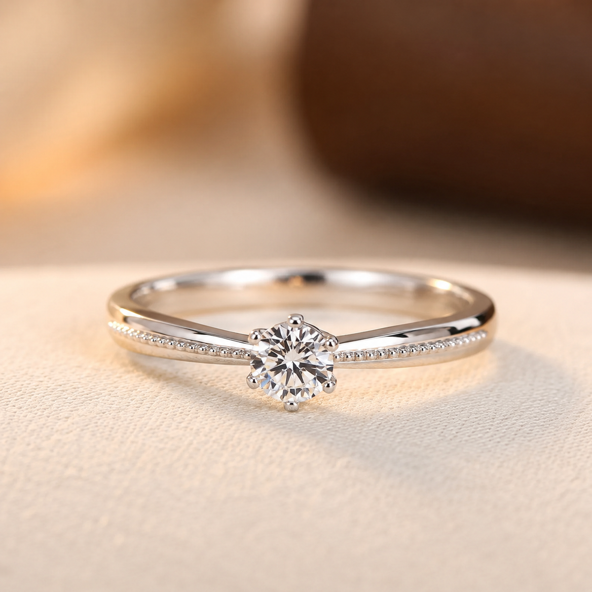Genevieve | Signature Solitaire Ring