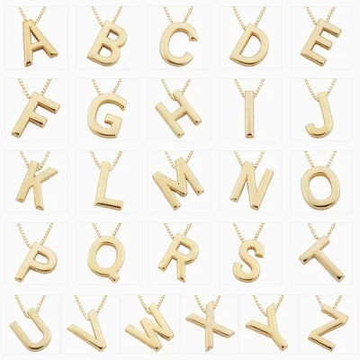 Evie | Initial Letter Necklace