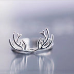 Antler Ring in Sterling Silver