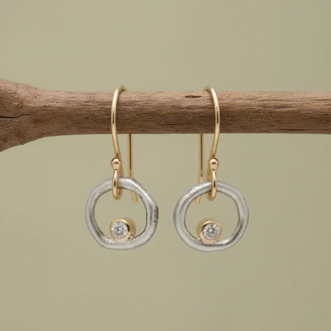 Sanne | Zirconia Stud Earrings