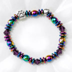Paw Print Pendant Magnetic Bracelet