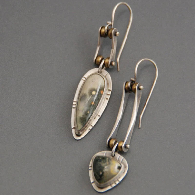 Hermione | Antique Asymmetric Earrings