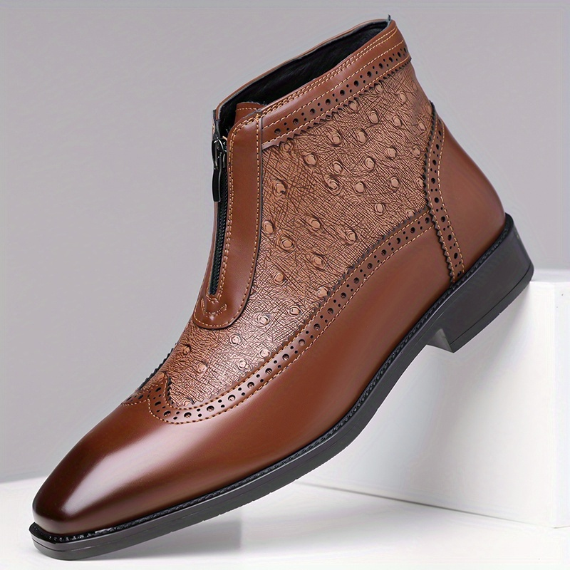 Belmar | Premium High Cut Ostrich Shoes