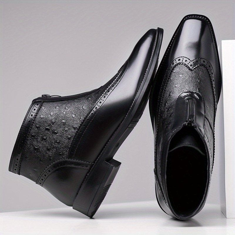 Belmar | Premium High Cut Ostrich Shoes