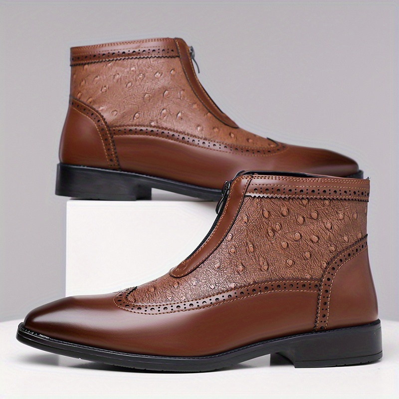 Belmar | Premium High Cut Ostrich Shoes