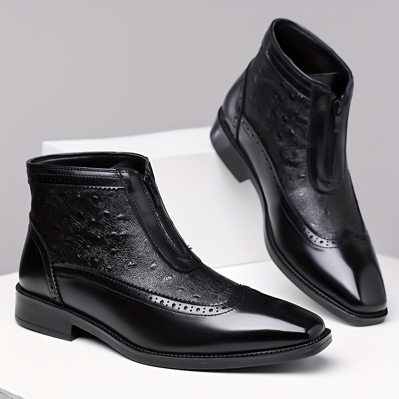 Belmar | Premium High Cut Ostrich Shoes