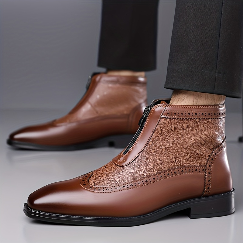Belmar | Premium High Cut Ostrich Shoes