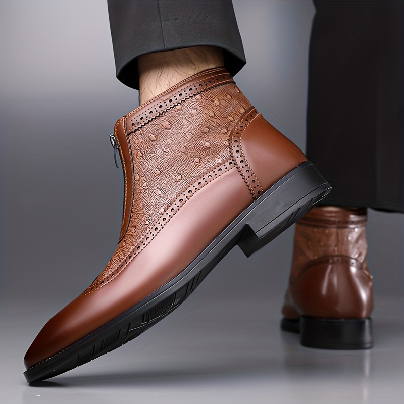 Belmar | Premium High Cut Ostrich Shoes