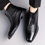 Belmar | Premium High Cut Ostrich Shoes