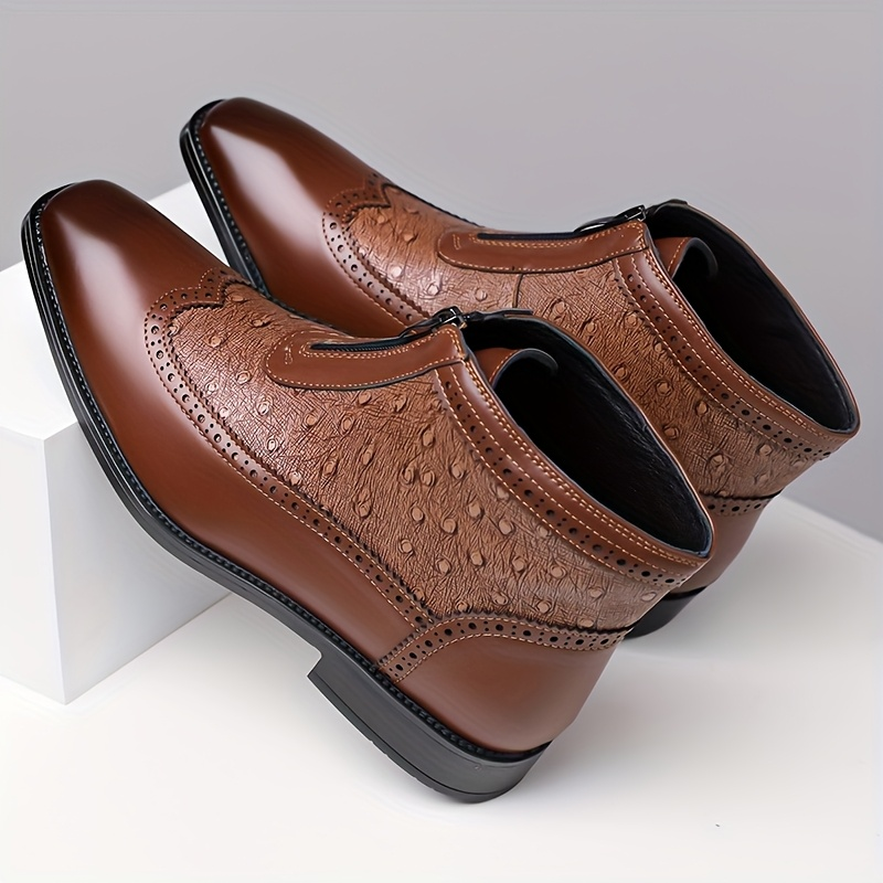 Belmar | Premium High Cut Ostrich Shoes