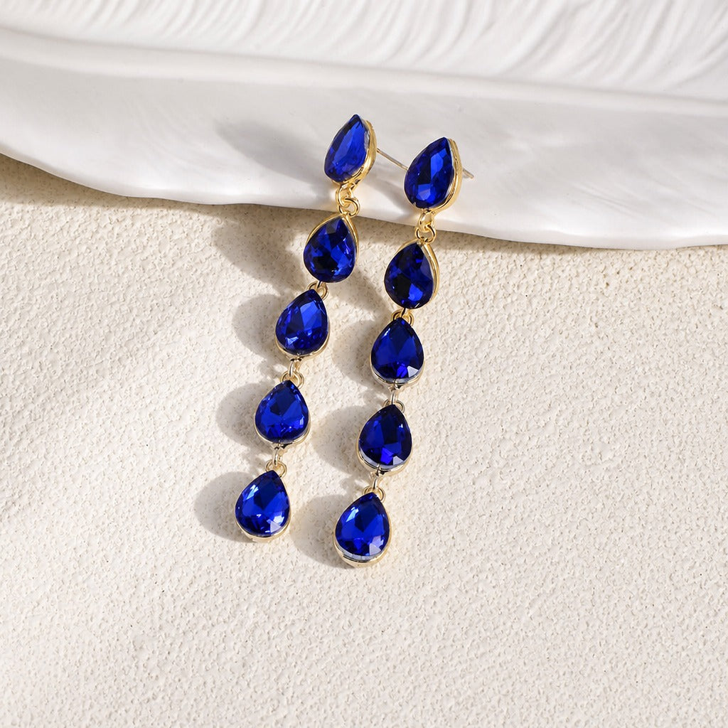 Holly | Long Drop Earrings