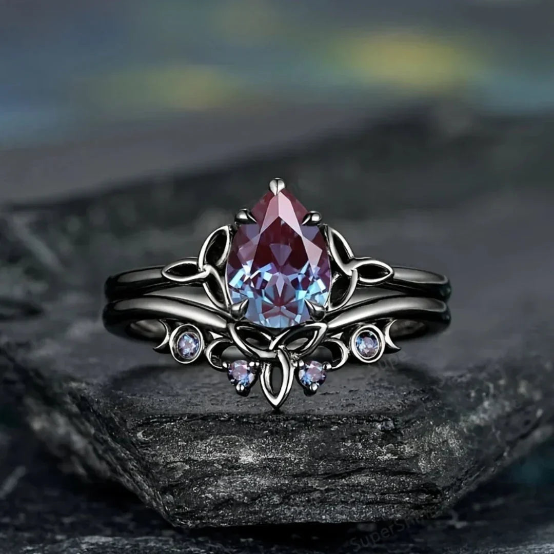 Violet | Amethyst Layers Ring