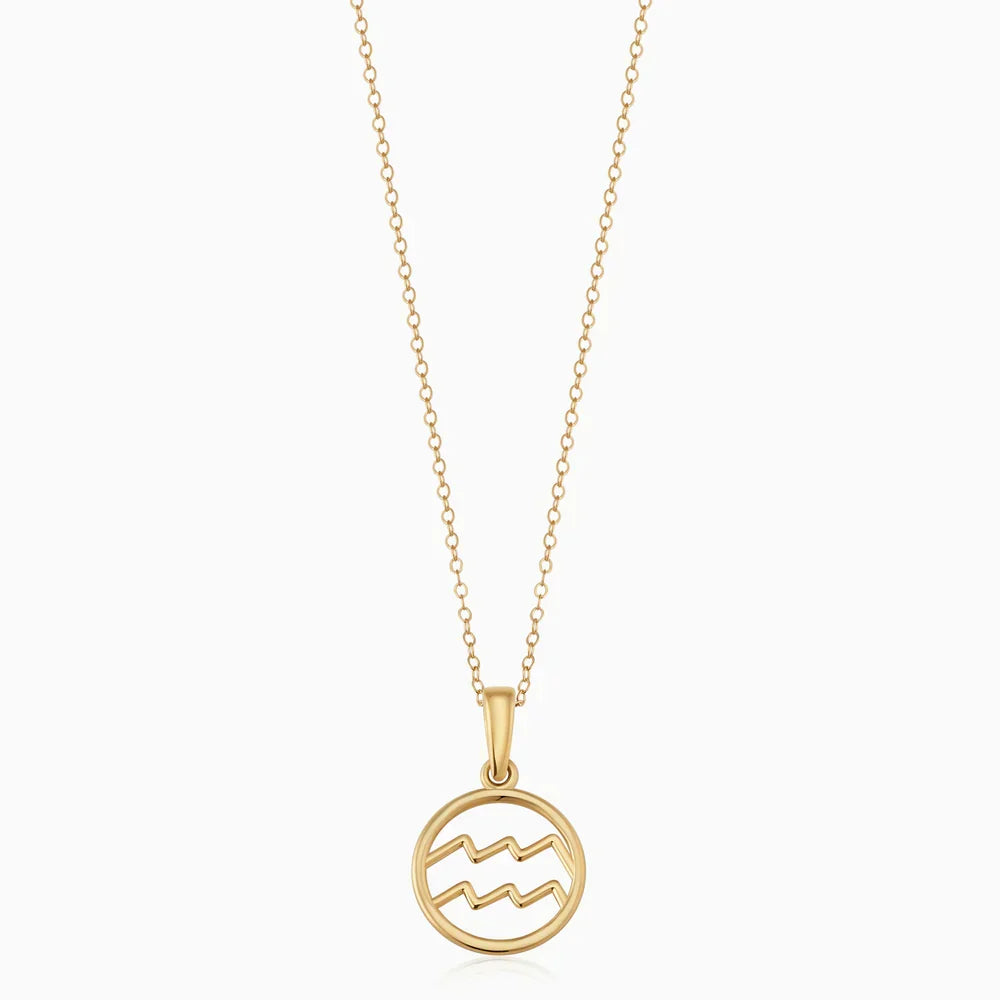 Sidonie | Gold Zodiac Necklace